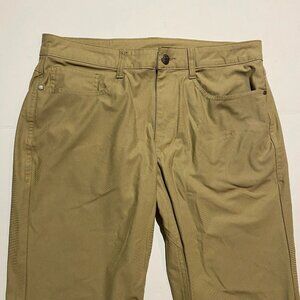 Swiss Tech Hiking Pants Mens 32x30 Khaki Fishing Camping Outdoor Straight Leg